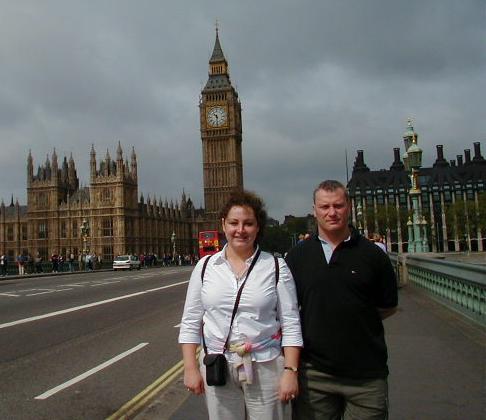 Andy, Jim and Big Ben