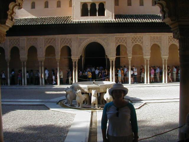 Andy in the Patio de los Leones