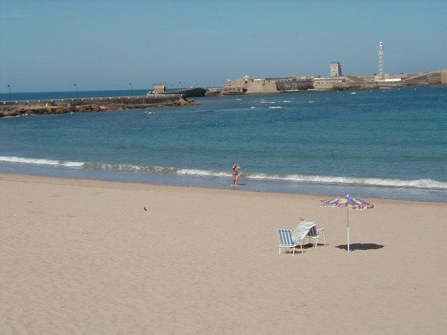 The beach in C�diz