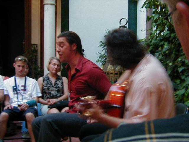 Flamenco singer