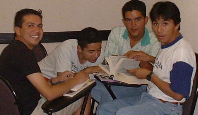 Juan Manuel, Carlos, Rafa and ??